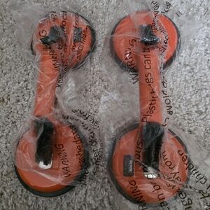 Orange Suction Cup Lifter Set